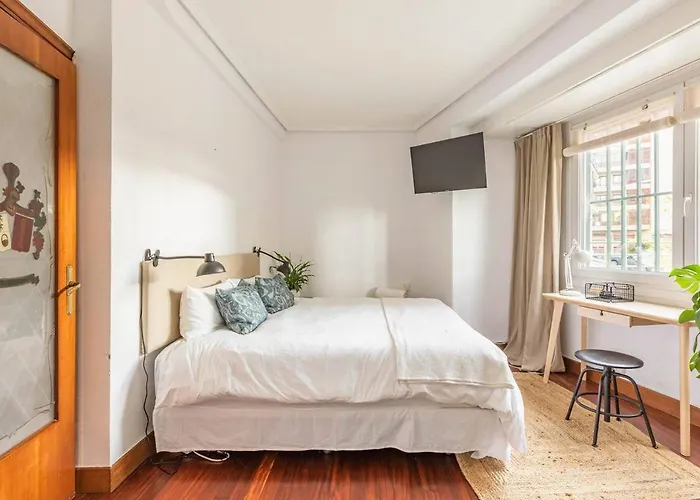 10 Min Casco Viejo ! Terraza Propia Lägenhet Bilbao